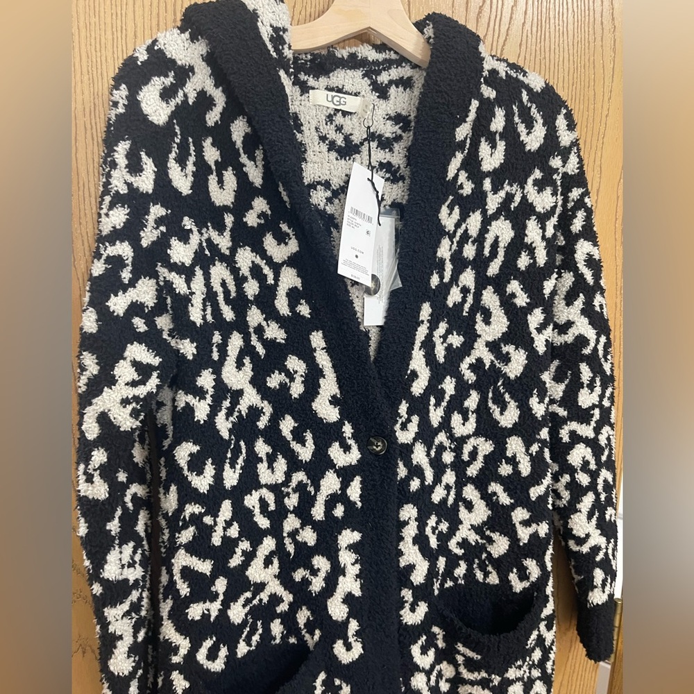 UGG Judith Fleece Cardigan, BNWT, Size M/L - Picture 7 of 10